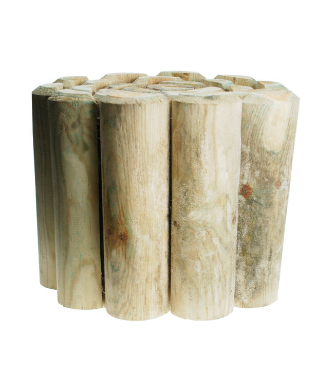 Kingfisher Garden Log Roll Garden Edging 30cm (12in)