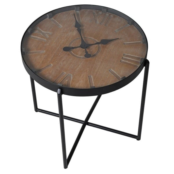 Clock Face Side Table Freitaslaf Net LTD Freitaslaf Net LTD