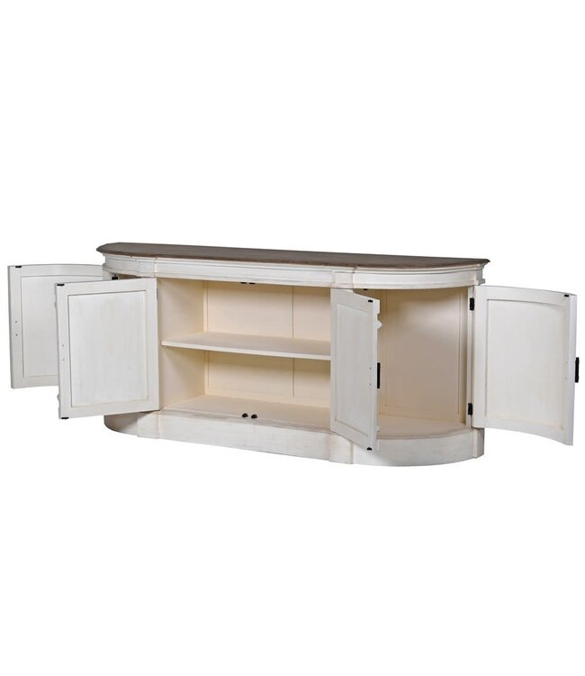 Nordic Gustavian Rounded Sideboard