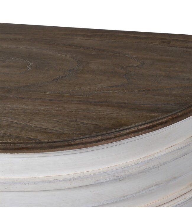 Nordic Gustavian Rounded Sideboard