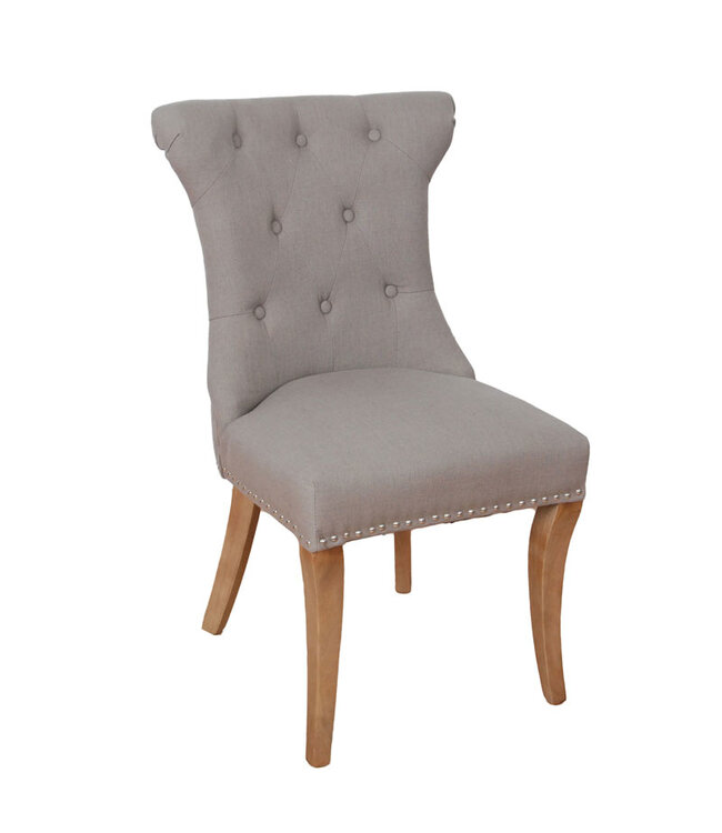 Rochelle Fabric Bedroom Chair With Knocker