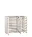 Timber Art Design Contemporary White 3 Door Shoe Cabinet