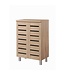Timber Art Design Modern Sonoma Oak  2 Door Shoe Cabinet