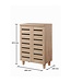 Timber Art Design Sonoma Oak  2 Door Shoe Cabinet