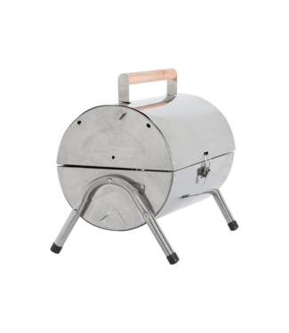 Kingfisher Garden Portable Barrel Stainless Steel  BBQ