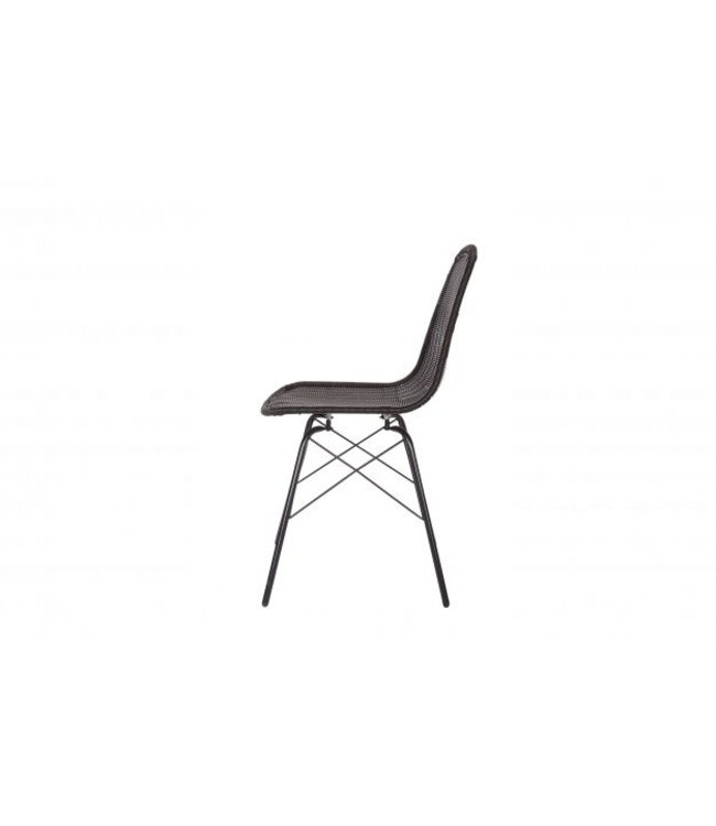 Spun Rattan Chair - Pair