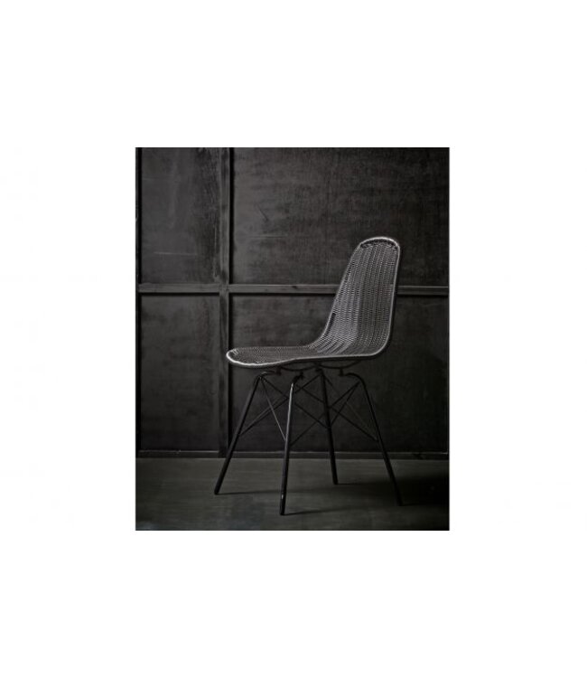 Spun Rattan Chair - Pair