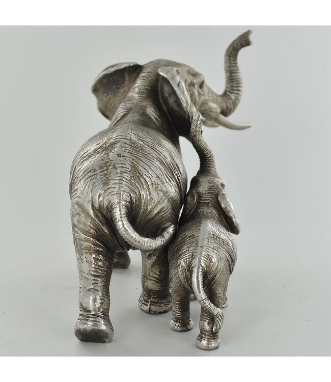 Fiesta Studios Mother & Baby Elephant Ornament