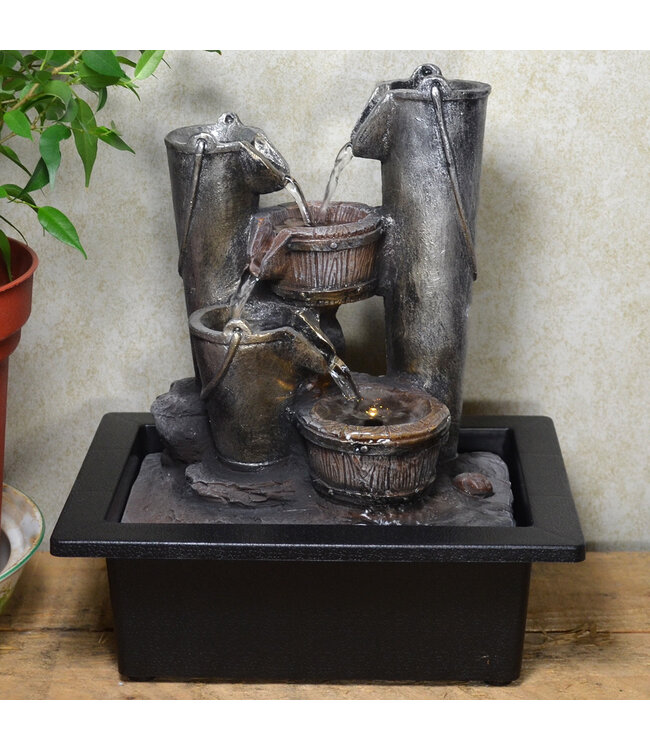 Fiesta Studios Indoor Fountain Bucket Cascade