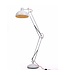 McGowan & Rutherford  White Classic Desk Style Floor Lamp