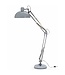 McGowan & Rutherford Chrome Extra Large Classic Desk Style Floor Lamp