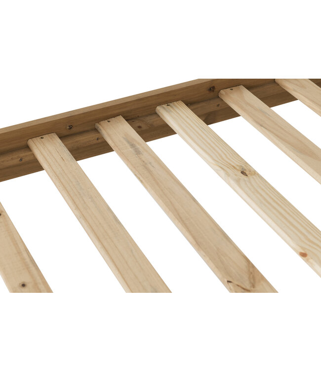 Seconique Monaco Distressed Waxed Pine Bed