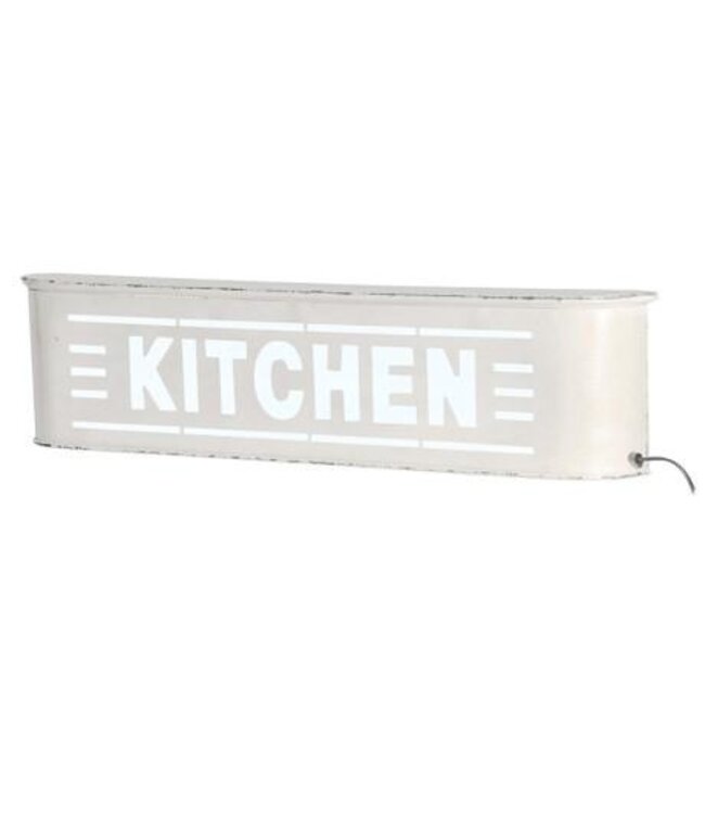 Retro Metal Kitchen Light Box