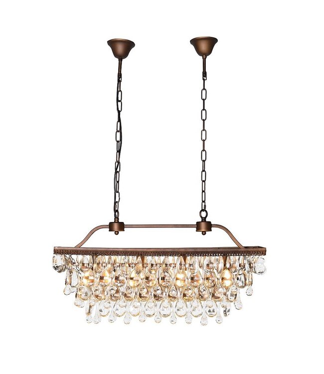 Crystal Droplets Chandelier