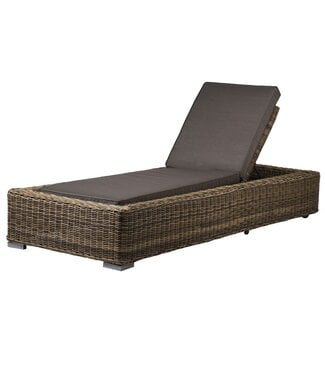 Outdoor Rattan Lounger