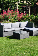 Kingfisher Rattan Corner Sofa Set