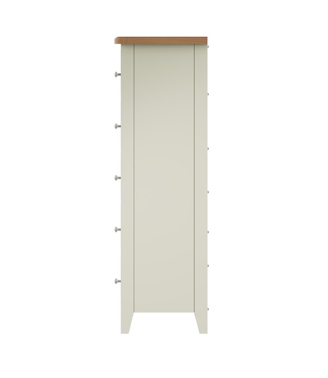 Kettle Home White Painted Narrow Chest of Drawers