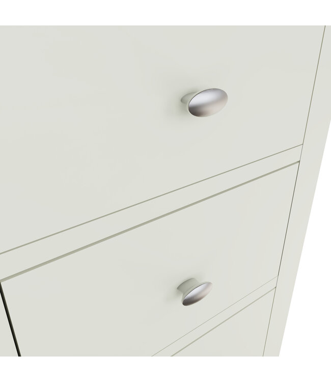 Kettle Home White Painted Narrow Chest of Drawers