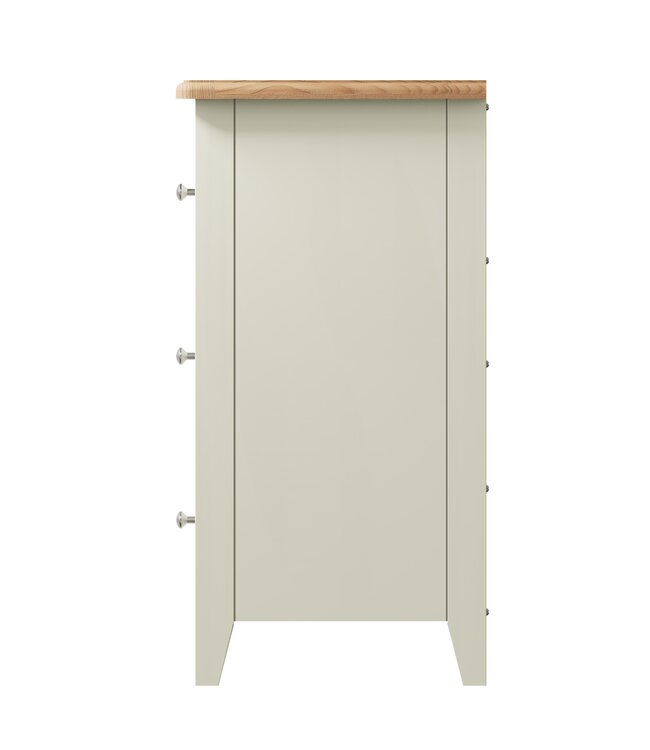 Kettle Home White Painted Wide Chest of Drawers