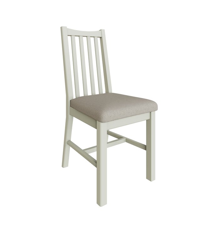 Kettle Home Set of 2 White Painted Dining Chairs
