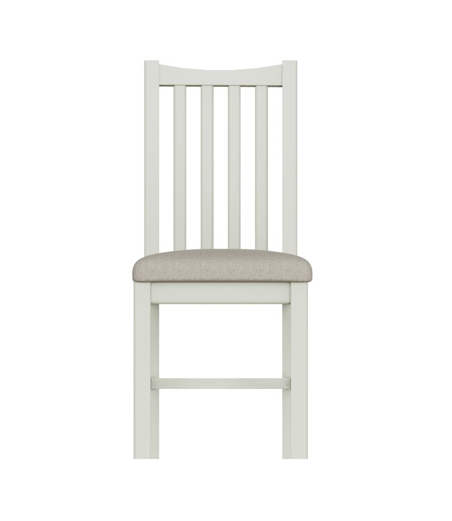Kettle Home Set of 2 White Painted Dining Chairs