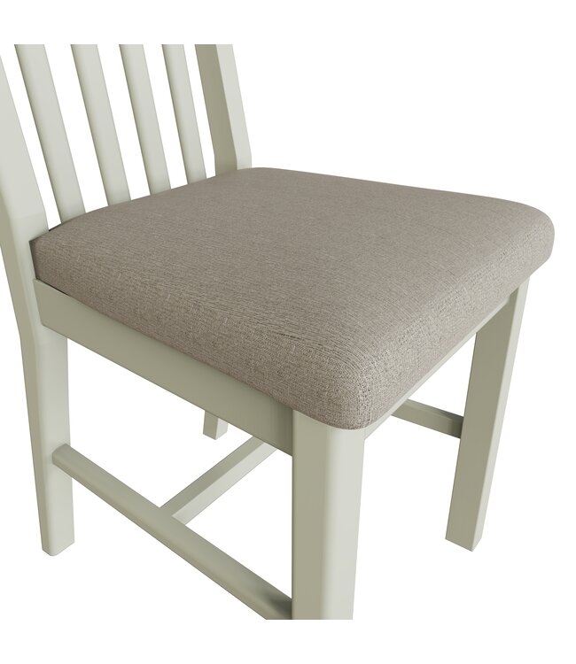 Kettle Home Set of 2 White Painted Dining Chairs