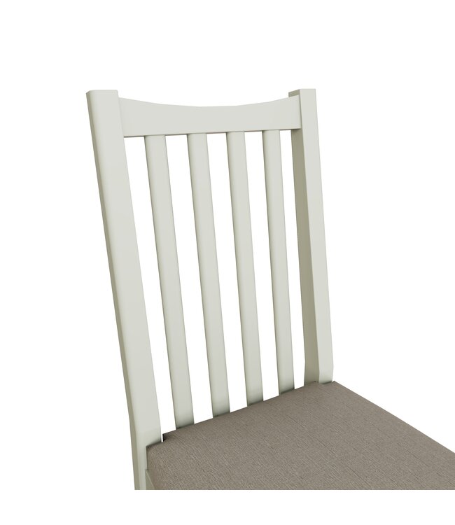 Kettle Home Set of 2 White Painted Dining Chairs