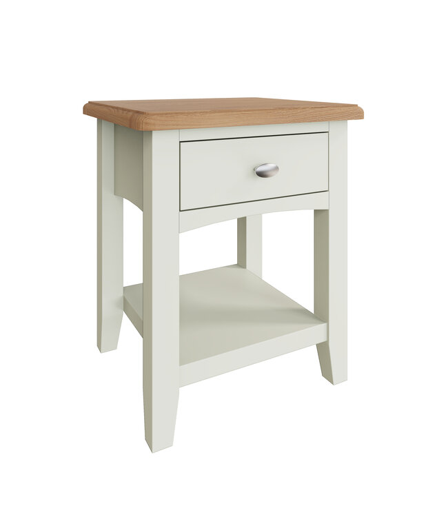 Kettle Home White Painted Lamp Table