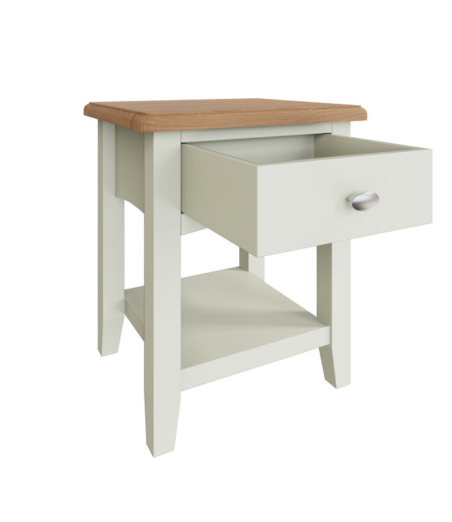 Kettle Home White Painted Lamp Table