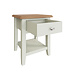 Painted Lamp Table - White