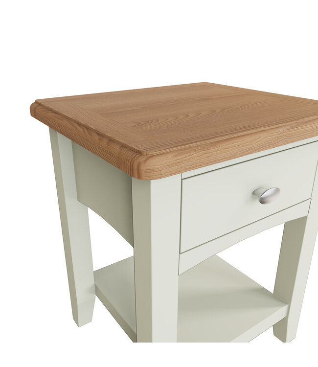 Kettle Home White Painted Lamp Table