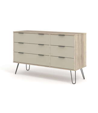 Core Products Augusta Driftwood 3+3 Drawer Chest