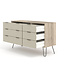 Core Products Augusta Driftwood 3+3 Drawer Chest