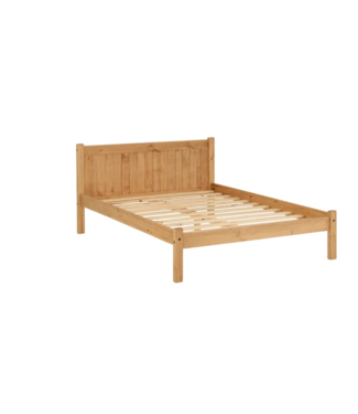 Seconique Maya Double Bed - Distressed Waxed Pine