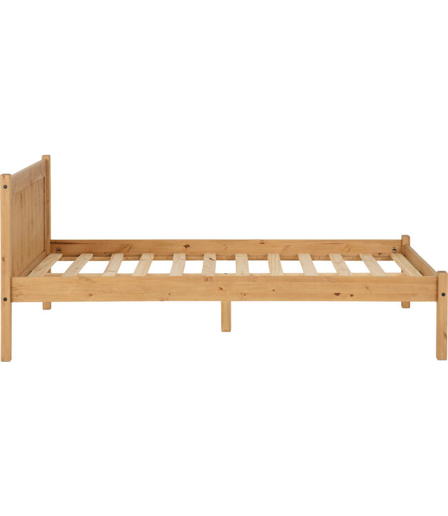 Seconique Maya Double Bed - Distressed Waxed Pine