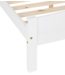 Seconique Amber Double Bed - White