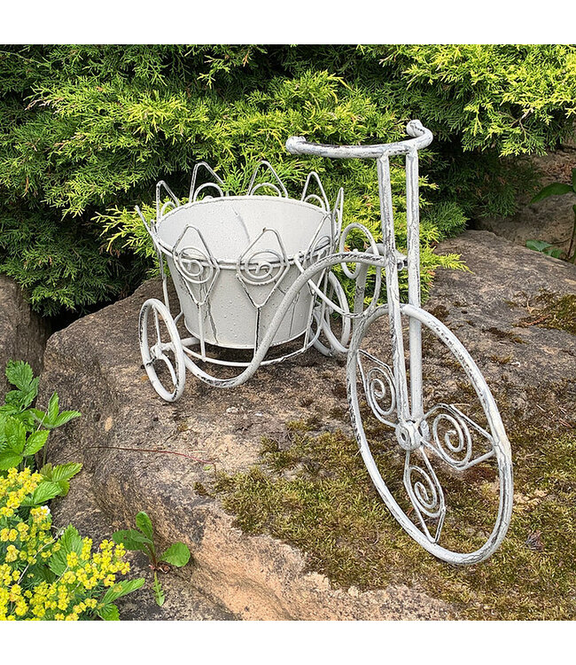 Minster Stylish Living Metal Bicycle Planter