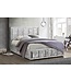 Birlea Hannover Steel Crushed Velvet Ottoman Bed - Double