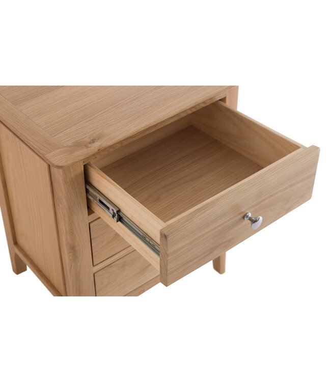 Large 3 Drawer Bedside