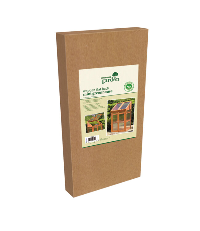 Kingfisher Garden Wooden Cold Frame Greenhouse