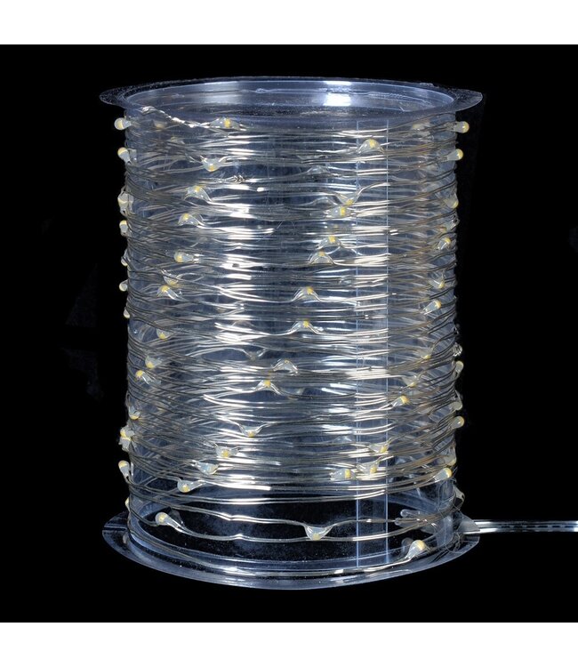 990 cm Silver Wire 100 Lights