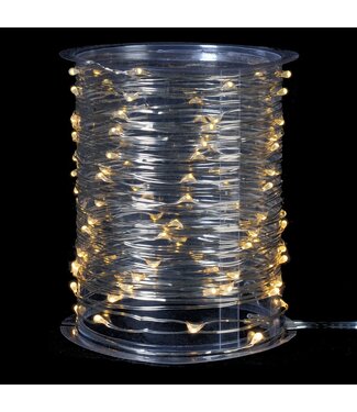 990 cm Silver Wire 100 Lights