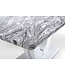 Shankar Neptune Medium Marble Effect Grey/White Dining Table