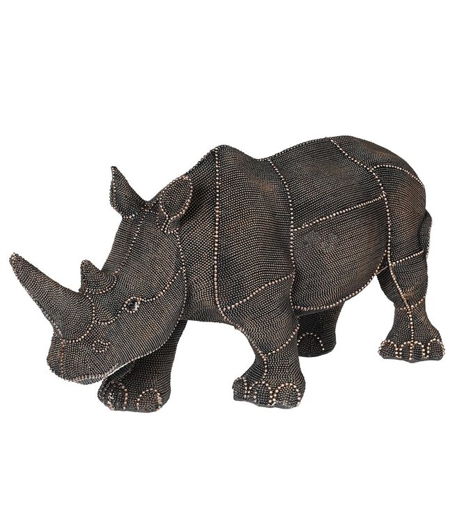 Studded Rhino Ornament