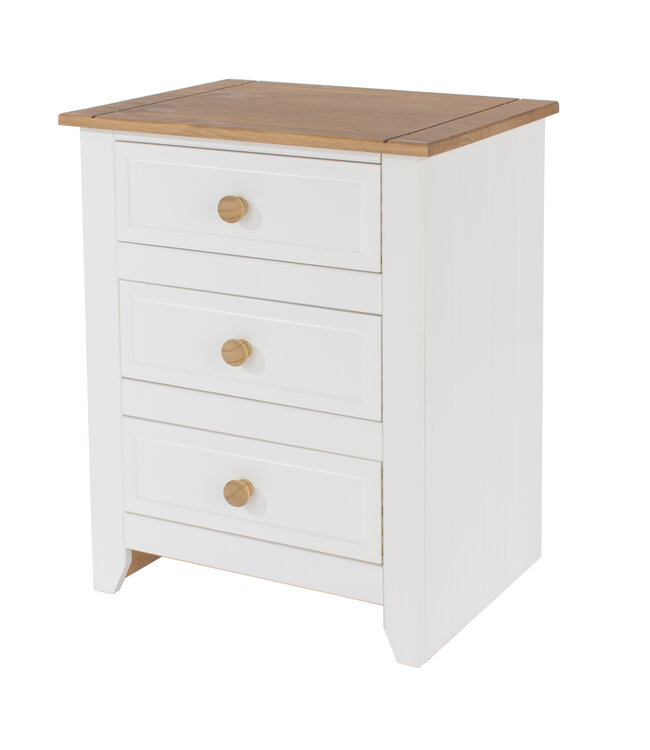 Core Products Capri 3 Drawer Bedside