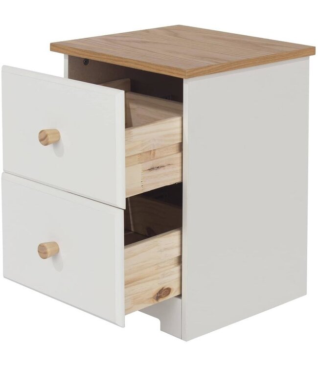 Core Products Colorado 2 Drawer Petite Bedside