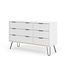 Core Products Augusta White 6 Drawer Chest