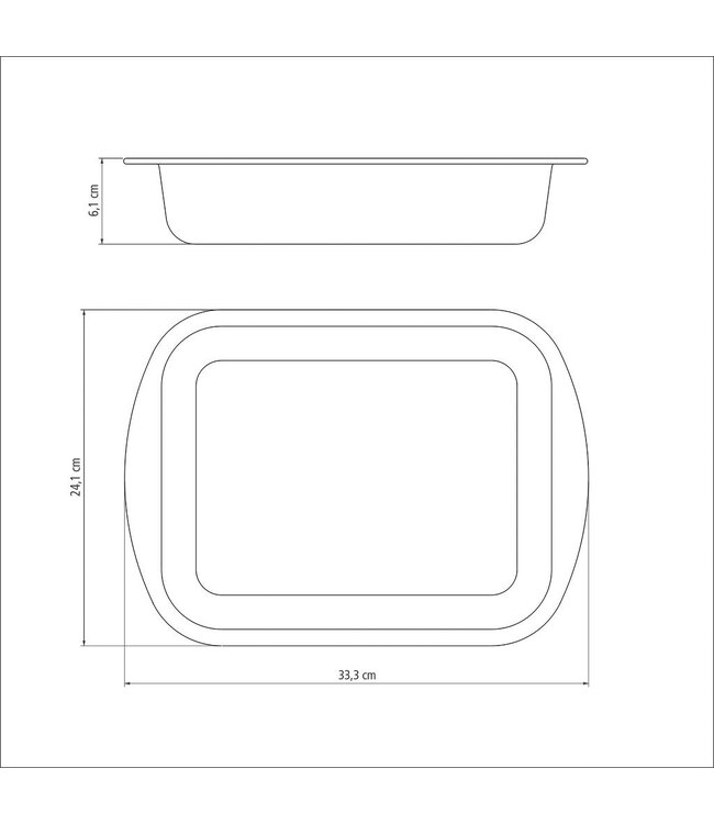 Tramontina Vermont Roasting Pan Set - 3 Pieces
