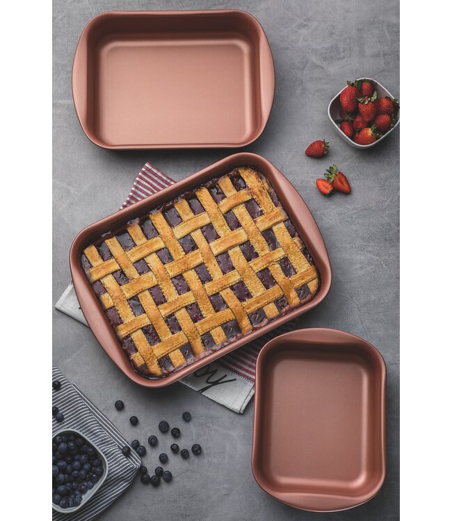 Tramontina Vermont Roasting Pan Set - 3 Pieces