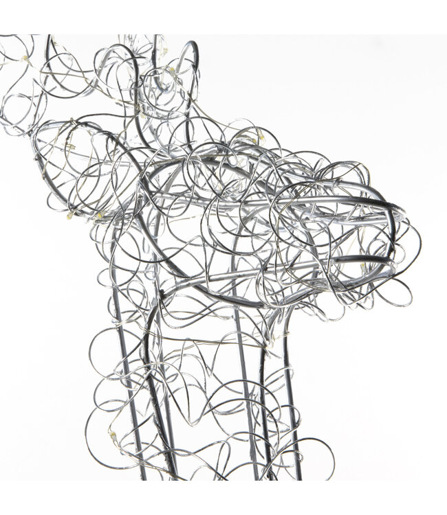 Bella 80 LED Deer Silver